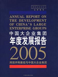 中國大企業(yè)集團年度發(fā)展報告2005 中國大企業(yè)集團年度發(fā)展報告2005